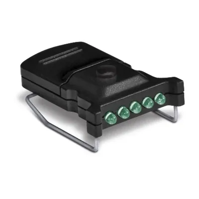 CYCLOPS lampa na šiltovku MICRO green