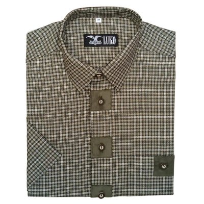 LUKO pánska košeľa krátky rukáv 034230