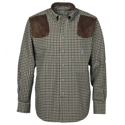 Percussion SOLOGNE pánska košeľa - green