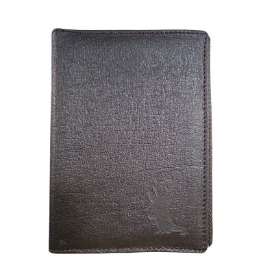 Kožené puzdro na doklady hnedé I