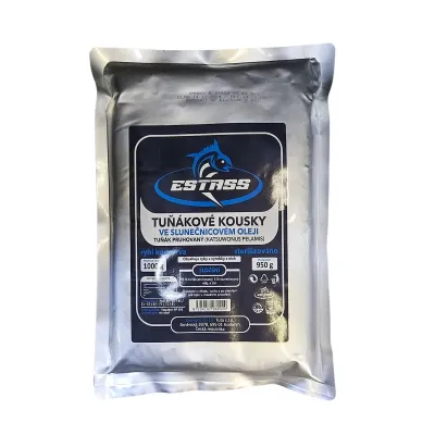Estass Tuniakové kúsky v slnečnicovom oleji 1000g