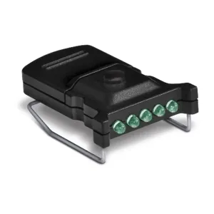 CYCLOPS lampa na šiltovku MICRO green