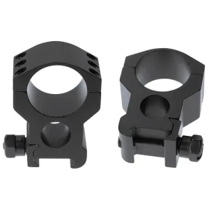 BAUER Montážna sada d=30 mm, Vysoká (Výška=25mm, pre Weaver, Stop-Pin, hliník)