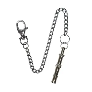 Píšťalka na psov vysokofrekvenčná s retiazkou