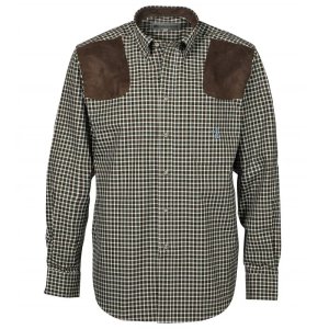 Percussion SOLOGNE pánska košeľa - green