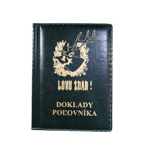 Puzdro na doklady LUX - zelené