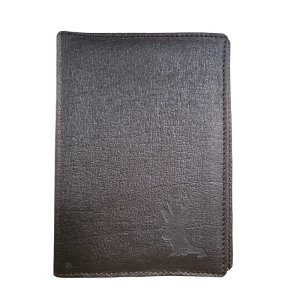 Kožené puzdro na doklady hnedé I