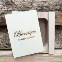 Barrique strieborné náušnice