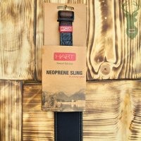 NEOPRENE-PAD SLING - c.Black neoprene - remeň na pušku bez pútka