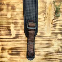 NEOPRENE-PAD SLING - c.Black neoprene - remeň na pušku bez pútka