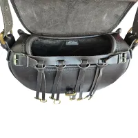 Poľovnícka kožená kapsa BROWN