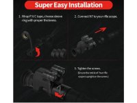 Zásadka - OWL NV N7 Dual prísvit - 940nm + 850nm Zväčšenie 1x!
