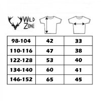 Wild Zone - Tričko so vzorom diviak zelené