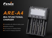 FENIX ARE-A4 univerzálna nabíjačka