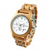 Barrique Chronograf Blanc drevené hodinky